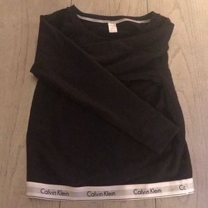 NWOT Calvin Klein Lounge Shirt Sz M